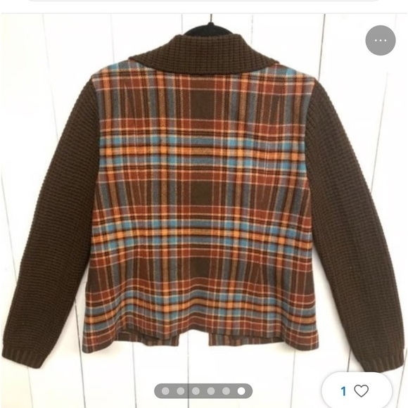 PENDLETON | Vintage wool cardigan sweater coat medium M - Picture 4 of 14